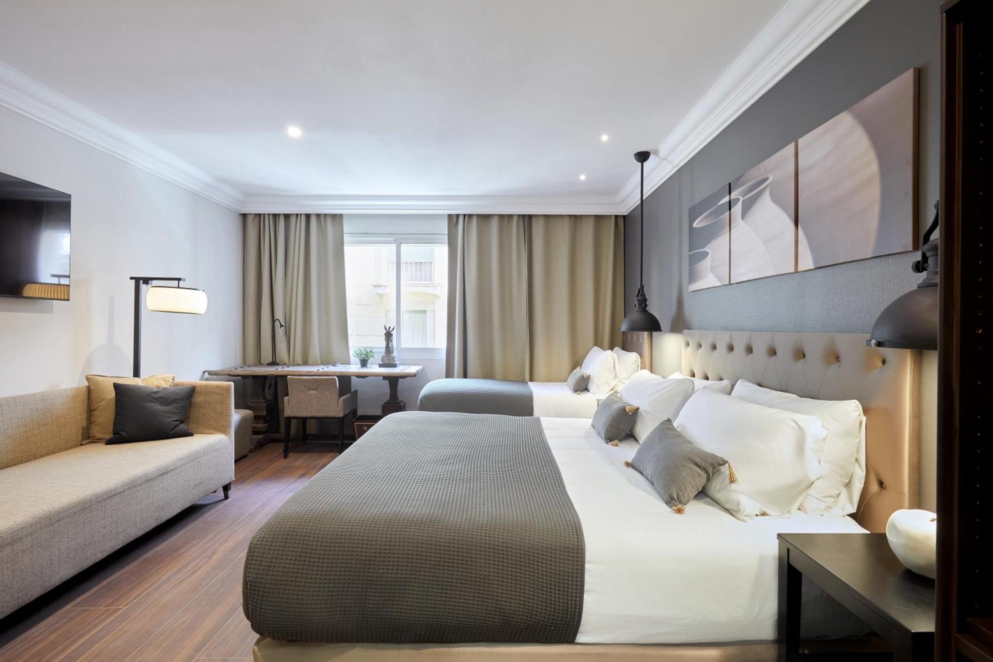 Hotel Cortes Rambla Barcelona Exteriör bild