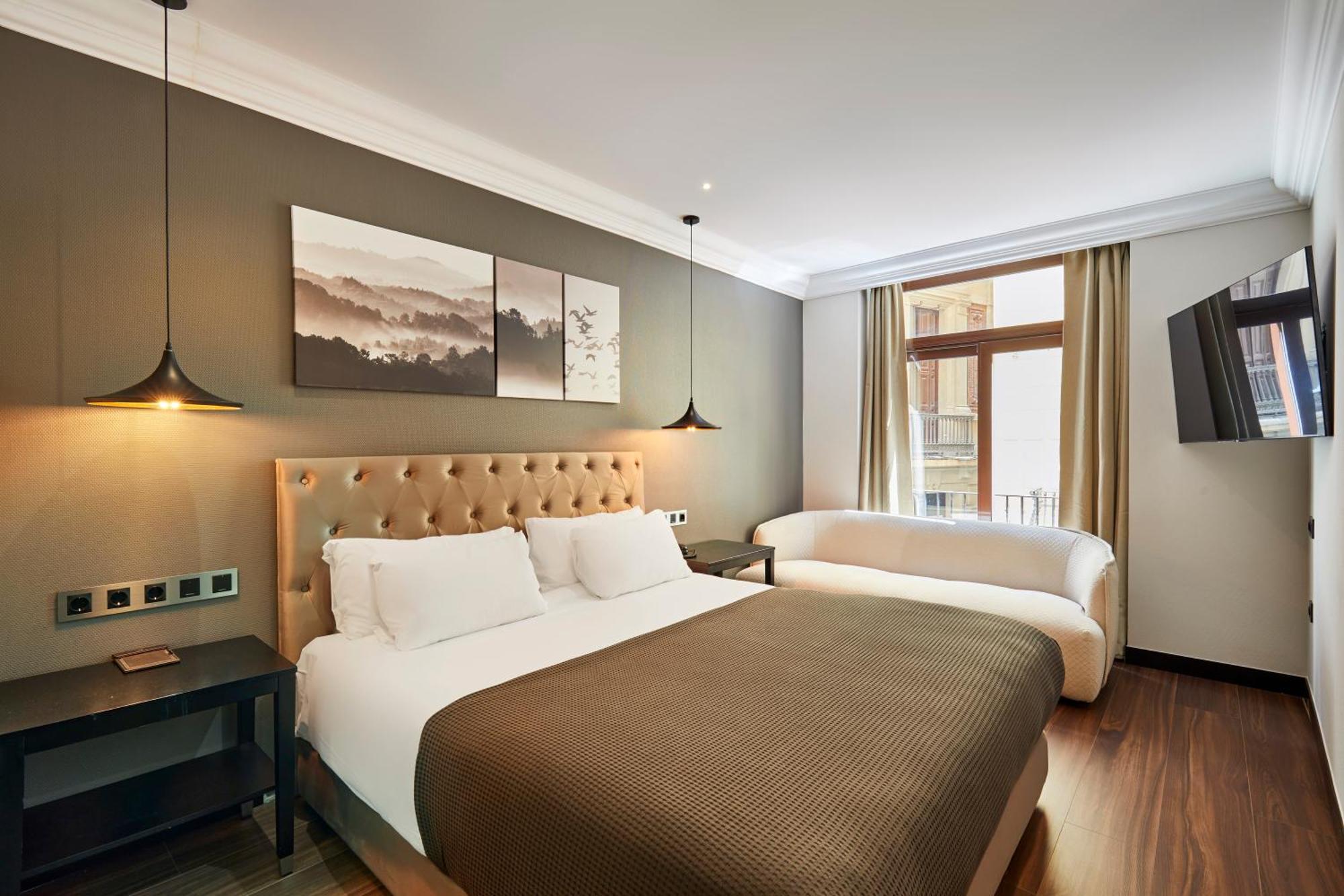 Hotel Cortes Rambla Barcelona Exteriör bild