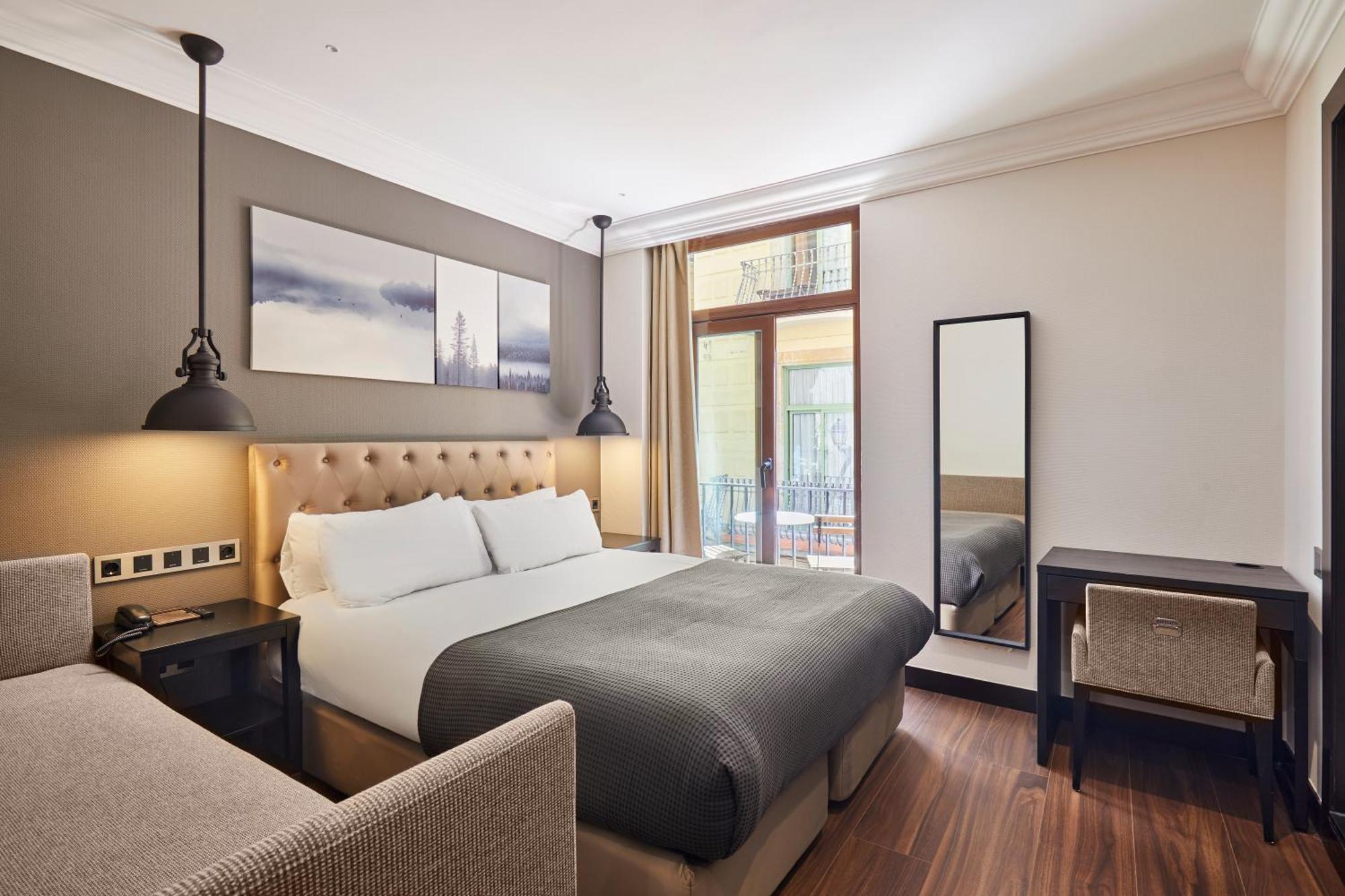 Hotel Cortes Rambla Barcelona Exteriör bild
